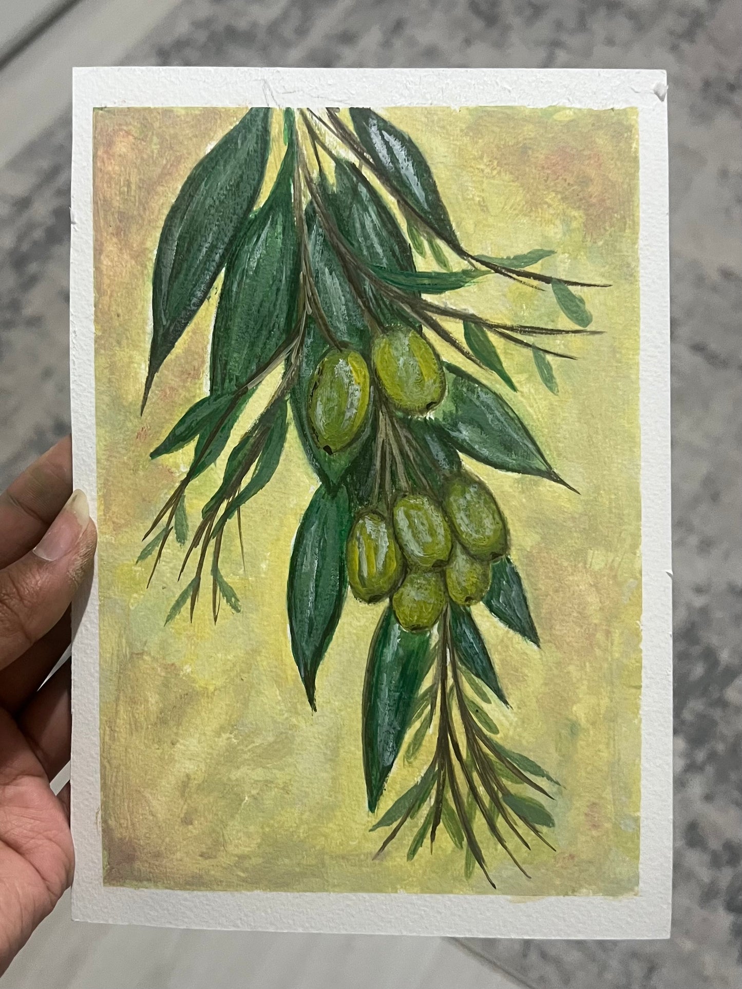 “Oh So Olive” Art Print