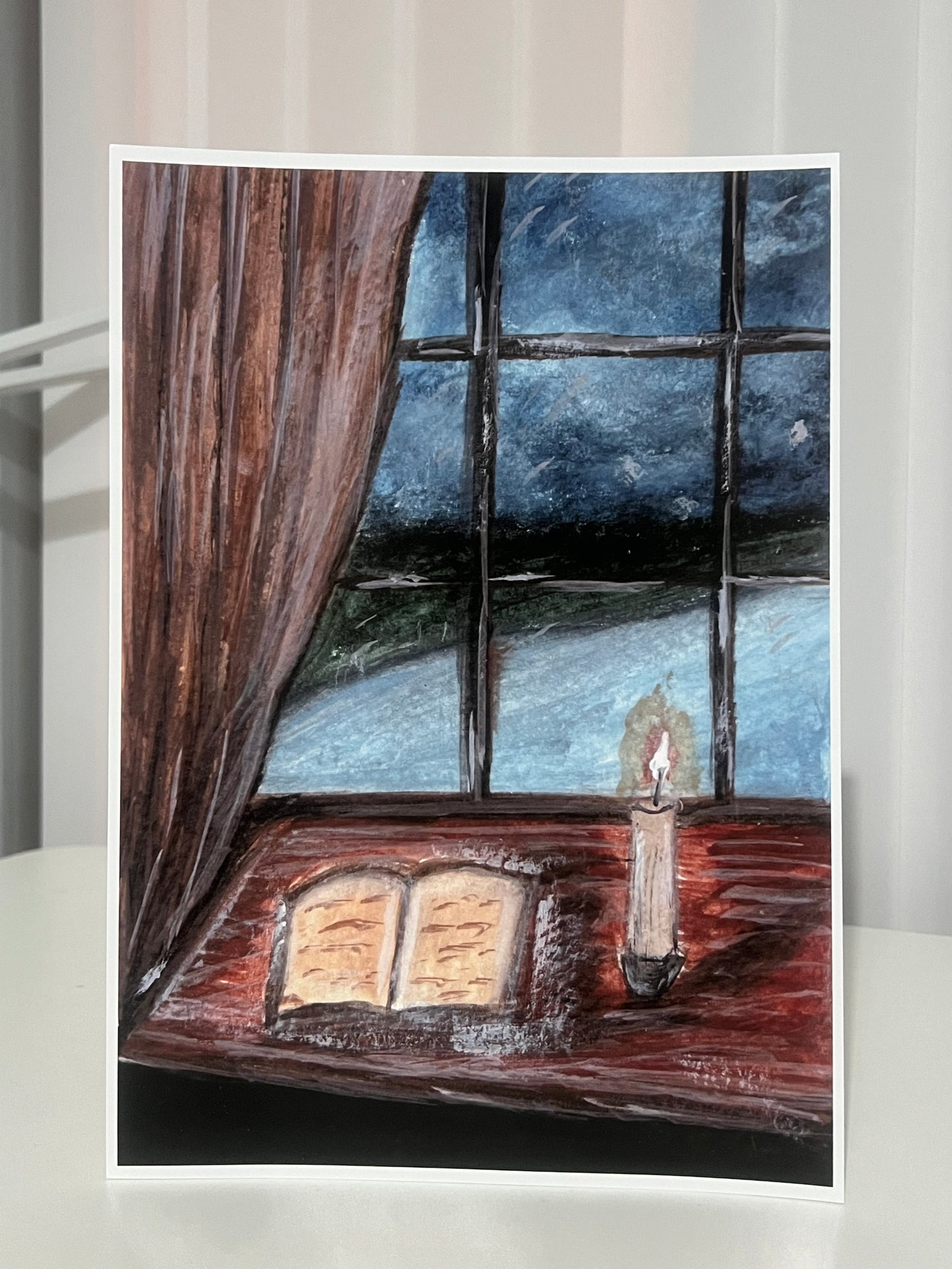 “Night owl” Art Print