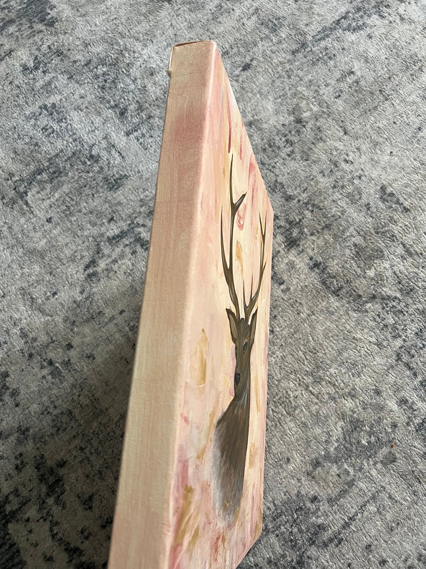 ‘Nowhere like home’ original acrylic on canvas (A3)