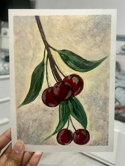“So cherry” Art Print