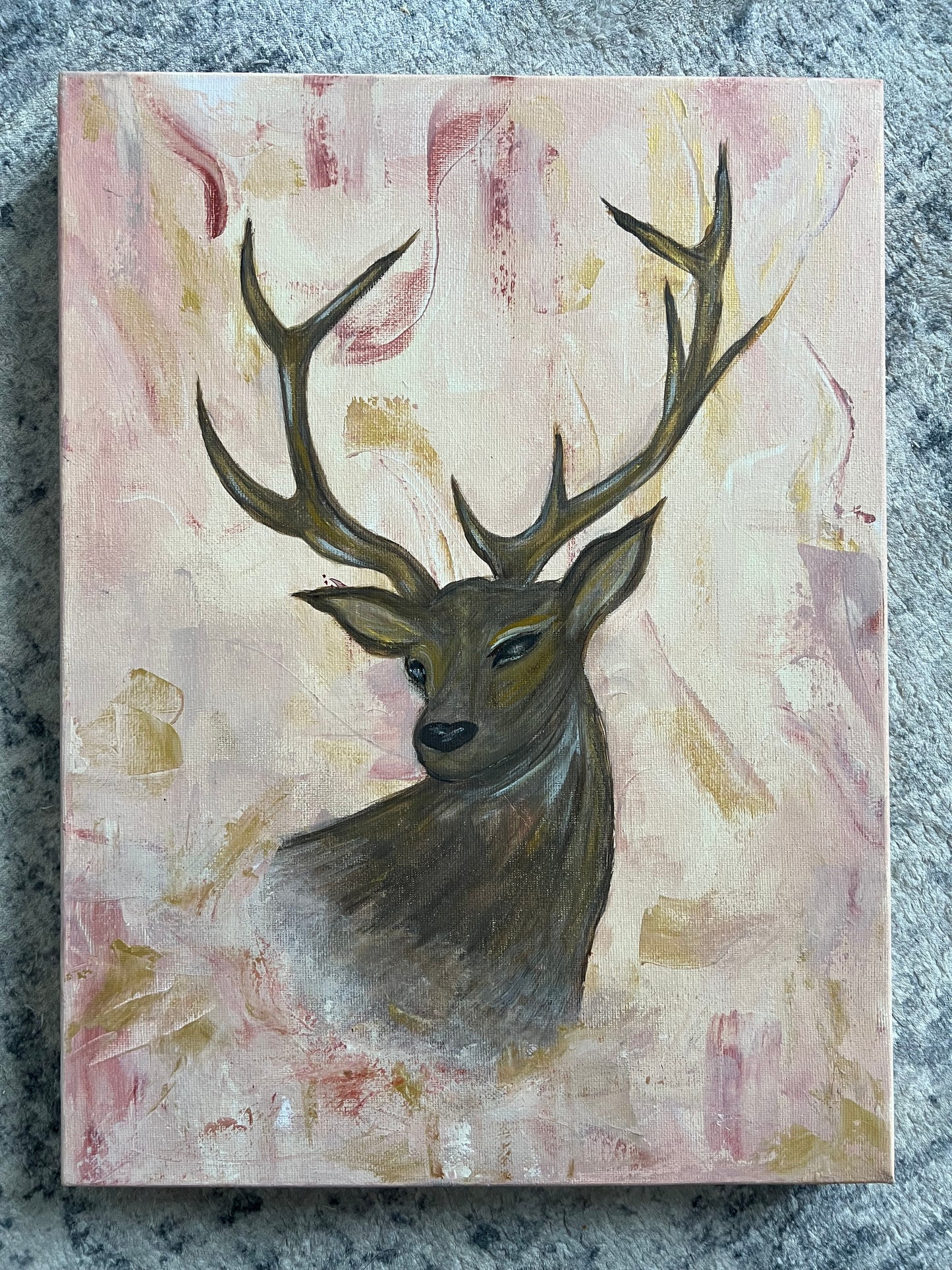 ‘Nowhere like home’ original acrylic on canvas (A3)