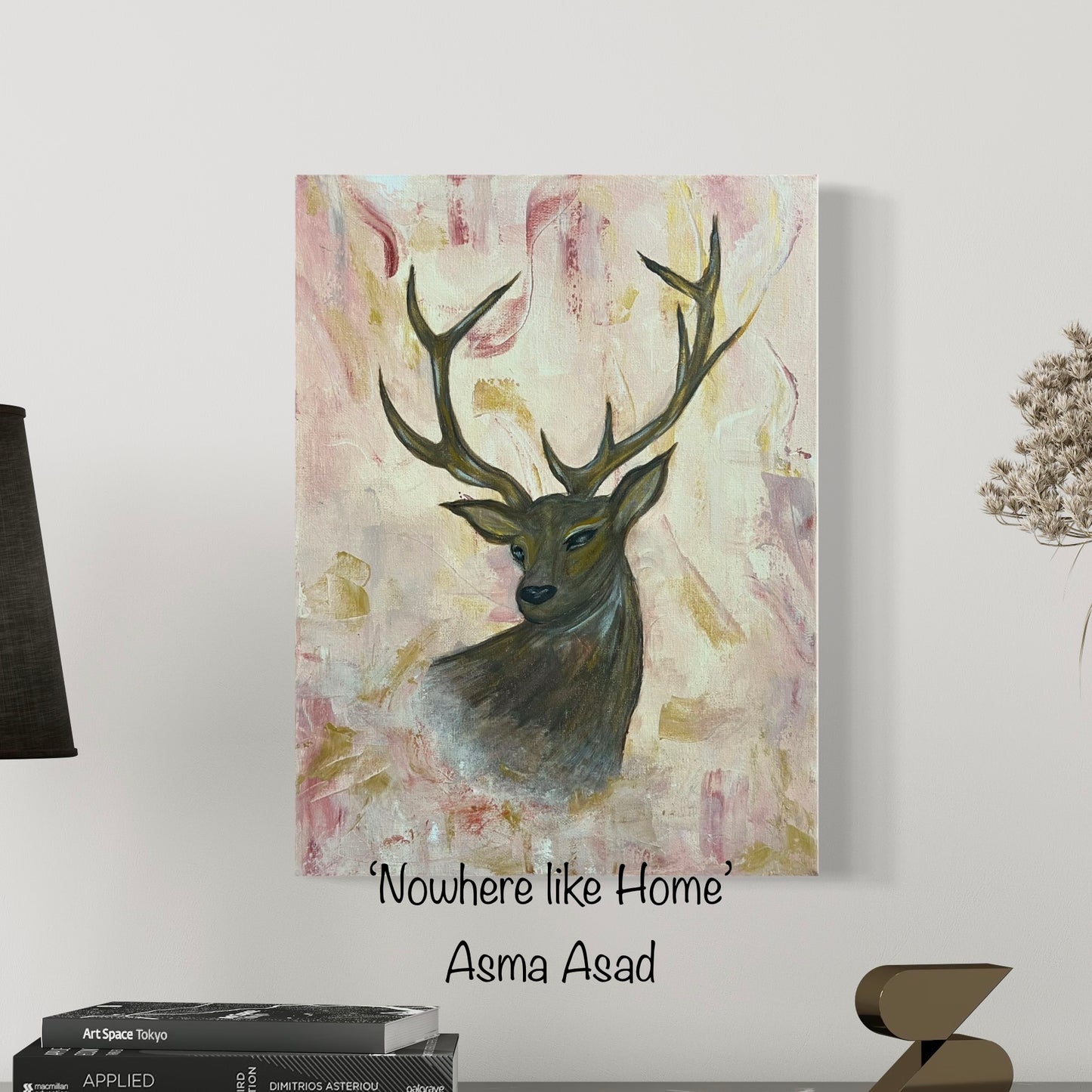 ‘Nowhere like home’ original acrylic on canvas (A3)