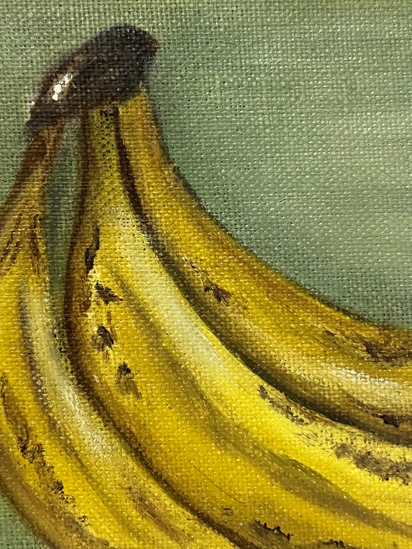 “Two Days Ago” - Original 10x10cm Oil on linen canvas